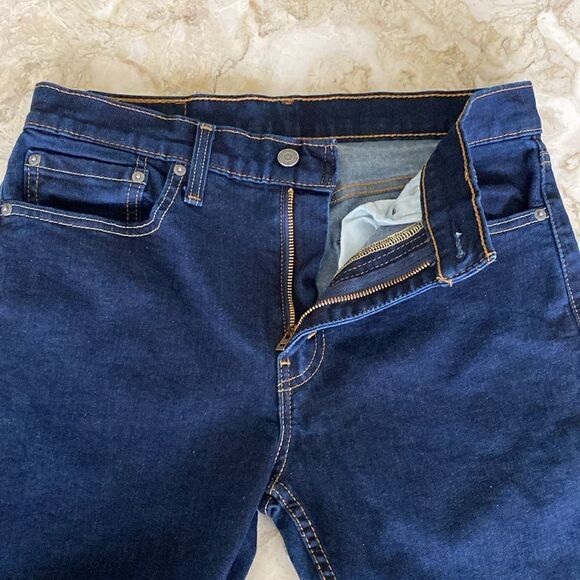 Levi’s 502 Taper Dark Wash Stretch Jeans - Picture 8 of 12